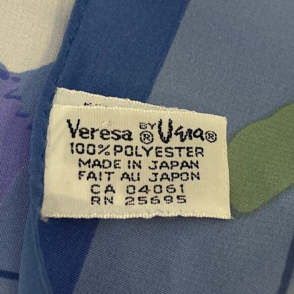 Vintage Womens Verasa by Vera Polyester Rectangular Floral Fashion Scarf - Picture 3 of 3